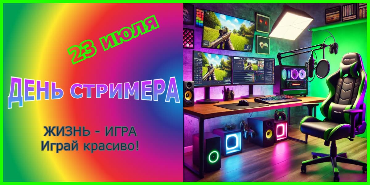День стримера 23 июля